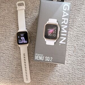 Garmin Venu Sq2 Gold Smart Watch